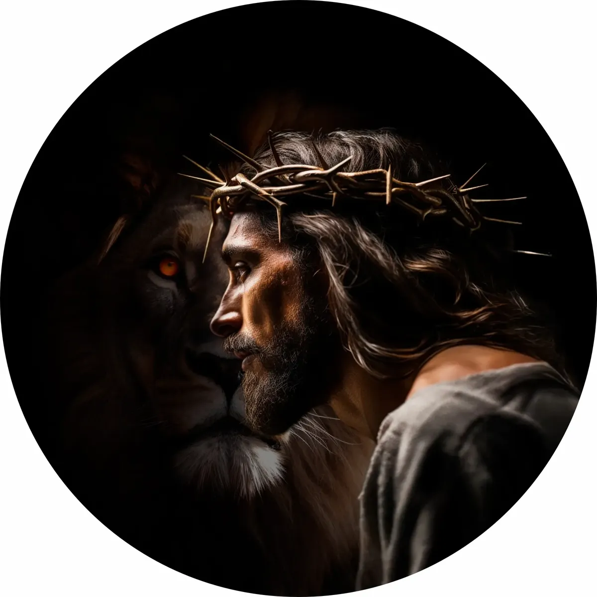Capa Estepe Cristã Aro 15 16 Jesus e Leão Ecosport Crossfox